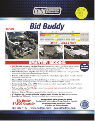 Bid Buddy sales flyer